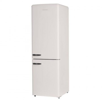 Morris Retro Ψυγειοκαταψύκτης 330lt Total NoFrost Υ190xΠ59.5xΒ69.4εκ. Μπεζ MRS-31331CM